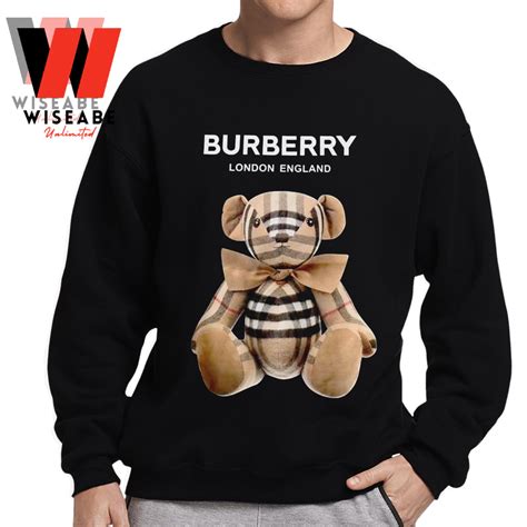 burberry teddy bear t-shirt men's|Burberry her men's clothing.